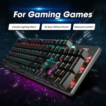 Gigastone GK-12 Mechanical Keyboard, Tactile Brown Switch,, 53% OFF