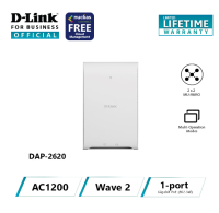 D-Link DAP-2620 Nuclias Connect AC1200 Wave 2 Wall-Plate Access Point