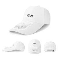 Portable USB Charging Fan Hat Unisex Adjustable Summer Sunscreen Sports Baseball Caps UV Protect Visors Mini Cooler Fan  New