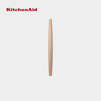 KitchenAid Maple Wood Tapered Rolling Pin - Light Wood ไม้นวดแป้ง