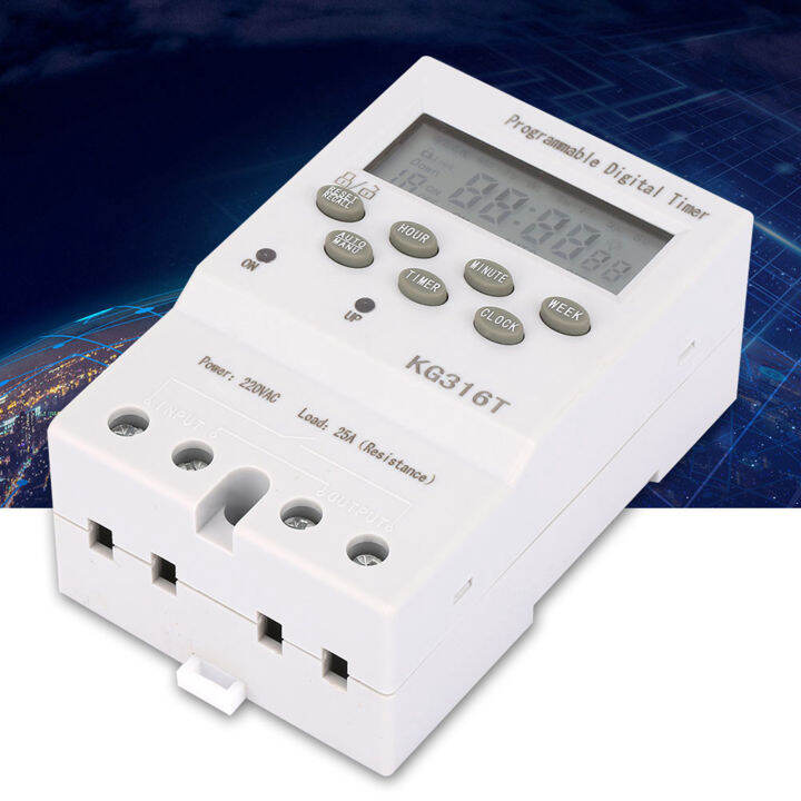 AC220V Timer Switch KG316T Digital Timer Switch