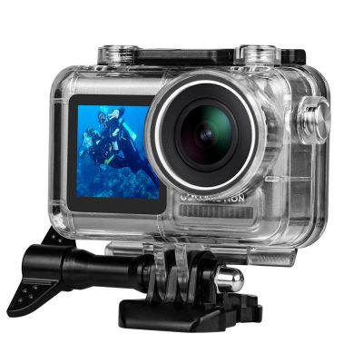 ซองกันน้ำใต้น้ำสำหรับ DJI Osmo ปลอกปลอกหุ้มป้องกันเวลาดำน้ำกล้องแอคชั่นแคมเมราสำหรับ DJI Osmo อุปกรณ์เสริมกล้องเพื่อการกีฬา