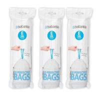 Brabantia ถุงขยะ สำหรับขนาด 20ลิตร จำนวน 3 แพ็ค(60ใบ) Perfect Fit Bags Code E 20 Litre 3 Rolls 60 Bags