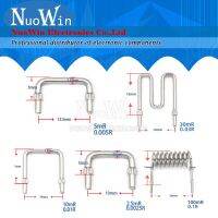 10pcs / Lot Constantan ความต้านทานการสุ่มตัวอย่างตัวต้านทาน 0.001R ~ 0.1R พิทช์ 10mm 12.5mm 15mm 20mm 1mR ~ 100mR 10mR 5mR 0.005R 0.02R