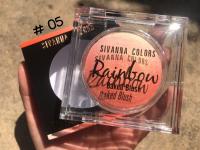 SIVANNA RAINBOW BAKED BLUSH 370 #05 ปัดแก้มซิลวานาเรนโบว์ เนื้อประกายชิมเมอร์ไล่เฉดสี