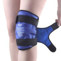 NEWGO Reusable Gel Cold Pack Knee Ice Pack Wrap Hot Cold Compress Therapy Gel Knee Brace Support For Injuries Pain Relief