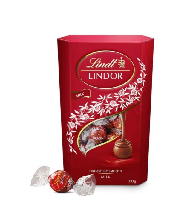 Lindt Lindor Milk Chocolate Balls 333g (Manufactured in Italy packed in ...