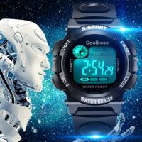 Kid 39;s Luminous Electronic Digital Watch Sport Wrist Watch Children Clock Waterproof Strap Big Dial Fashion Simple Boy Watches