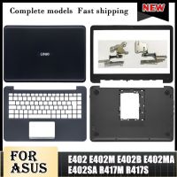 ใหม่สำหรับ E402M ASUS E402 E402B E402MA E402SA R417M ชุด R417S หน้าจอ LCD สำหรับแล็ปท็อปบานพับฝาปิดโน้ตบุคฝาหลังเคสด้านล่างที่วางแขน⚡️?