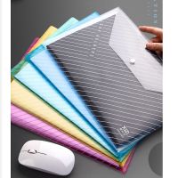 【hot】 10pcs Large Capacity Transparent Plastic File Folders for Storing Files Organizing Desktops