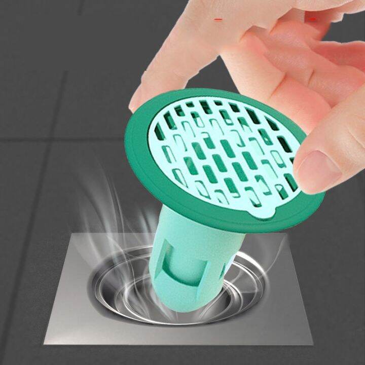 new-bath-shower-floor-strainer-cover-plug-trap-silicone-anti-odor-sink-bathroom-water-drain-filter-insect-prevention-deodorant