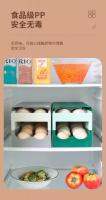 Egg storage box 2 layers slide กล่องเก็บไข่สไลด์ 2 ชั้น คละสี