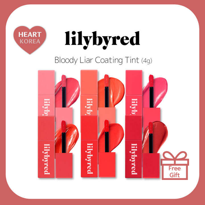 lilybyred Bloody Liar Coating Tint (4g) / lip tint | Lazada