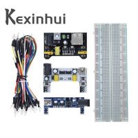 【YD】 3.3V/5V MB102 Breadboard power module   65 jumper wires MB-102 830 points Prototype Bread board for arduino kit