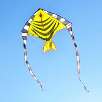 【Cw】free shipping fish kite flying outdoor game toys for kids ripstop nylon kite fabric children kites ！