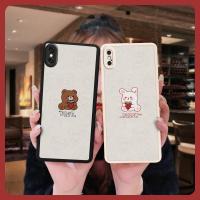 creative heat dissipation Phone Case For iphone XS max Silica gel advanced simple personality couple Anti-knock texture