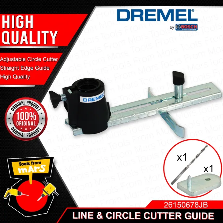 DREMEL ORIGINAL Circle Cutter And Straight Edge Guide 26150678JB •TOOLS