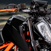 AMARK สำหรับ Duke 390ใหม่น้ำมันถังแก๊สด้านข้างป้องกันฝาครอบ Fairing สำหรับ KTM DUKE390 2017 2018 2019 2020 2021 2022ทั้งสองด้านอะไหล่