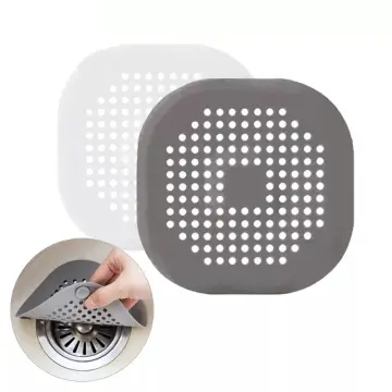 Shower Drain Covers,silicone Tube Drain Hair Catcher Stopper For