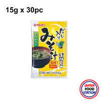 MARUSAN-AI MISO SOUP WAKAME 15Gx30P (20086) มิโซะ ซุป วากาเมะ JAPANESE MISO SOUP