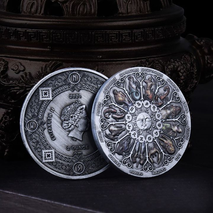 tree-of-life-array-challenge-coin-diagram-yin-yang-sun-god-nickel-ancient-silver-british-queen-elizabeth-commemorative-coin-gift