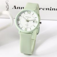 Candy color silicone watches for women high school boys and girls high level appearance contracted temperament noctilucent waterproof silent