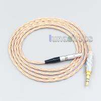 Silver Plated OCC Shielding Coaxial Earphone Cable For AKG K812 K872 Reference Headphone Headset LN007152