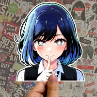 Akane Oshi no ko อนิเมะ Die-cut สติ๊กเกอร์ Akane Kurokawa เกิดใหม่เป็นลูกโอชิ อาคาเนะ อนิเมะ  Anime Sticker Waifu sticker น่ารัก