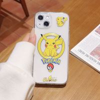 เคสตัวดูดแม่เหล็กกระบะลายการ์ตูนน่ารักเหมาะสำหรับ14promax เคสมือถือโปร่งแสง11หลุมความแม่นยำ12ป้องกันการตก