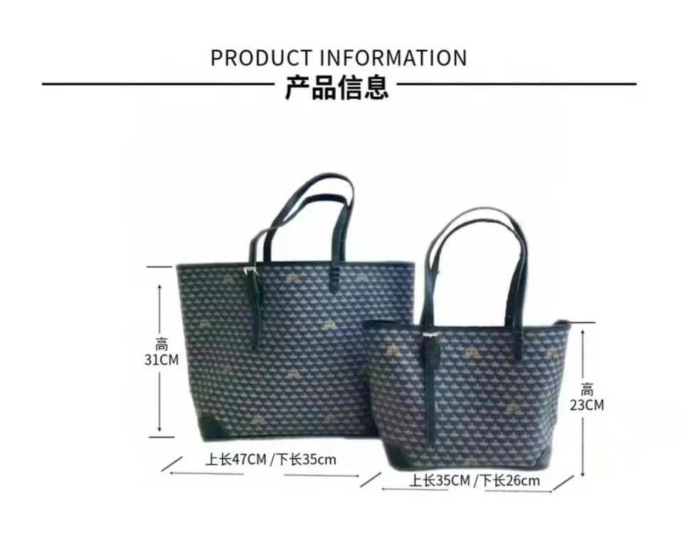 French FLP tote bag women's large-capacity shopping bag Fulai