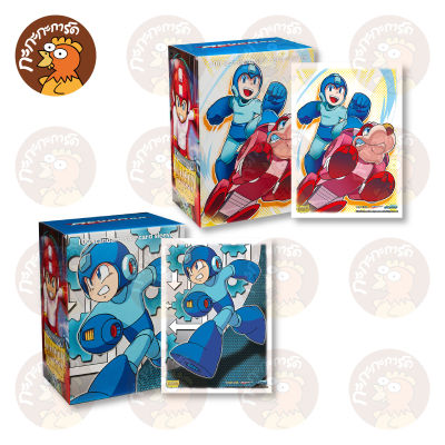 Dragon Shield - Mega Man / Mega Man &amp; Rush - Art Sleeves ซองใส่การ์ด 100 ซอง ลิขสิทธิ์แท้จาก Jasco และ Dragon Shield ขนาดการ์ดมาตรฐาน MTG / Digimon / FAB / ศิลปินไอดอล