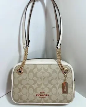 Coach, Bags, Coach Goldlight Saddle Penny Crossbody Nwt