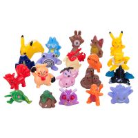 24-144 Pcs Pokemon Figures 2-3CM No Repeat Styles Kawaii Pikachu Mini Action Figure Collection Pets Model Toys Childrens Gift