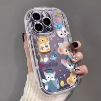 Ready Stock! เคสโทรศัพท์มือถือ ซิลิโคนนิ่ม แบบใส กันกระแทก ลายน่ารัก หรูหรา สําหรับ IPhone 14 Pro Max 13 12 11 Plus XS X XR 6 6s