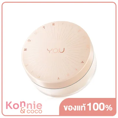 Y.O.U Noutriwear + Airy Fit Loose Powder 15g #W804 Natural Buff