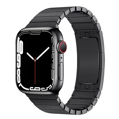 ✖♧ Metalowy pasek do Apple Watch Band 45mm 38/40mm stal inteligentny zegarek ze stali opaska na rękę do iwatch 8 7 5 3 bransoletka 42mm 41mm 49mm