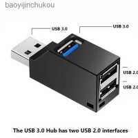 USB แยกฮับอินเตอร์เฟสอเนกประสงค์แบบพกพาแบบอินไลน์3.0 USB ไฮสปีดฮับ Baoyijinchukou