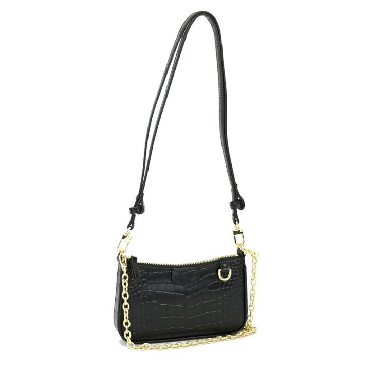 new-customized-women-shoulder-bag-designer-underarm-handbag-female-crocodile-pattern-leather-small-mini-bag-chain-purse