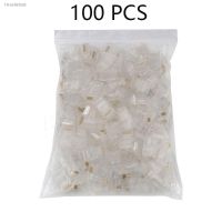 ✜☈✚ 50/100 Pieces 8P8C RJ45 Modular Plug for Network CAT5 LAN Professional and High Quality