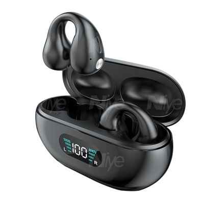 ZZOOI Niye TWS Earbuds For Ambie Sound Earcuffs Bluetooth 5.3 Wireless Earphones Headphone HiFi Stereo Sports Waterproof Earhook Mic