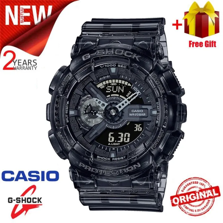 Watch Meaning Original G Shock GA110transparent Men's Sports Watch
