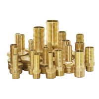 Brass 1/8 1/4 1/2 3/8 3/4 1" Male Thread To 4/6/8/10/12/16/20/25/32mm Hose Barb Connector Copper Pipe Fitting Coupler Watering Systems Garden Hoses