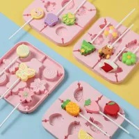 DIY Silicone Lollipop Mold Jelly and Candy Molds Cake Mold Variety Shapes Cake Decorating Form Silicone Bakeware Tools Bread  Cake Cookie Accessories