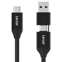 Gen2 Usb3.2ความเร็วสูงแบบ2 In 1สายชาร์จเร็ว Ssd ประเภท C สายเคเบิลอเนกประสงค์คู่