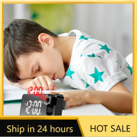 2022 NEW LED Digital Alarm Clock Watch Table Electronic Desktop Clocks USB Wake Up FM Radio Time Projector Snooze Function