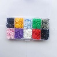 □✱☾ New 80Set Plastic Snap Buttons Press Button For Raincoat File Bag Baby Clothes Garment Accessories Put in Plastic Storage Box