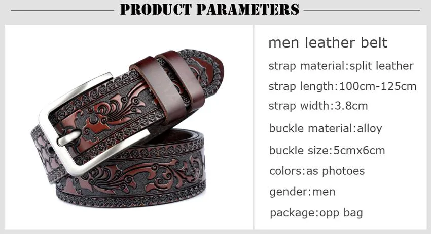 Factory Direct Belt Promotion Price New Fashion Designer Belt High Quality  Genuine Leather Belts for Men Quality Assurance