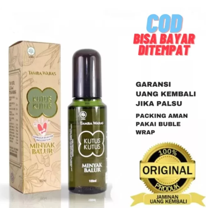 Kutus Kutus Oil Balur Tamba Waras Oil Original Proudly Made In