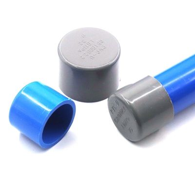1pcs 20/25/32mm To 200mm PVC Pipe End Cap Connectors Garden Irrigation Pipe Plastic Plug Joint Aquarium Drain Fittings Pipe Fittings Accessories