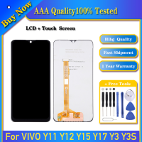 สำหรับการเปลี่ยน Y11 LCD ของ Vivo Y12 Y15 Y17การเปลี่ยนประกอบจอแสดงผล LCD